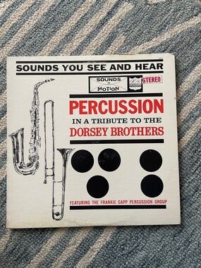 3/$30 Percussion: In a Tribute to the Dorsey Brothers - vintage Vinyl Record